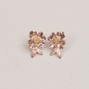 Hlwar Kan Kaw Earrings <br> (Rose Gold)